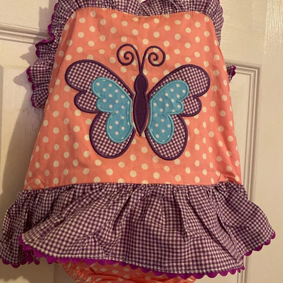 Lil Cactus Butterfly Sunsuit - Picture 3 of 6